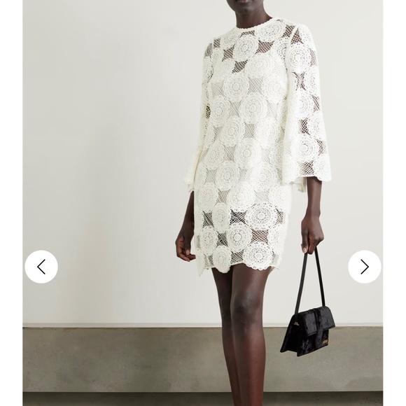zimmermann white crochet dress Zimmermann Crochet Lace Maxi Dress by Zimmermann